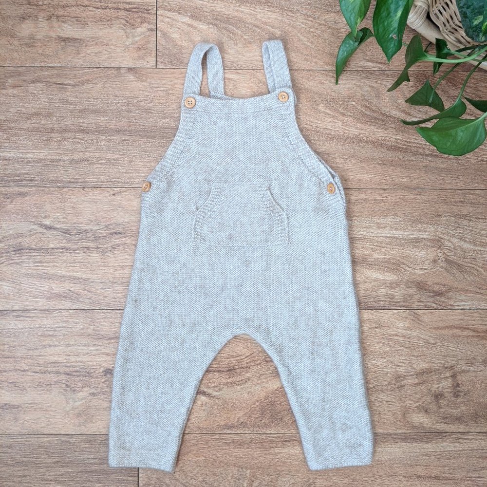⚡ ZARA Baby Knit overalls • Gender Neutral